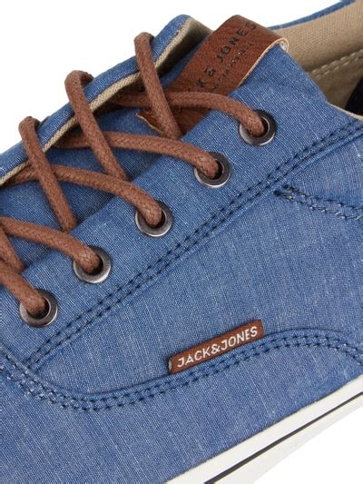 Jack & Jones Sneaker aus Textil in Denimoptik (blau) online kaufen