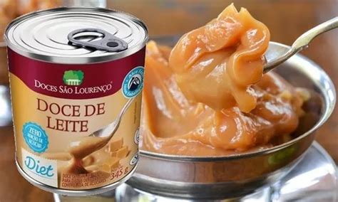 Doce De Leite Diet São Lourenço 345g 6 Und Parcelamento Sem Juros