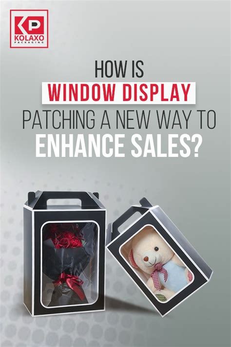 An Advertisement For A Window Display Featuring A Teddy Bear In A New