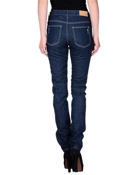 See By Chloé Denim Trousers In Blue Lyst