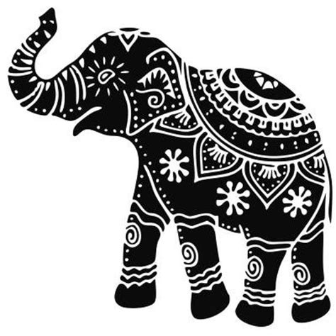 Free 305 Tribal Elephant Svg Svg Png Eps Dxf File