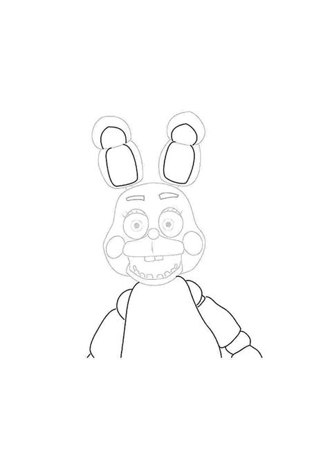 Раскраски, раскраски для мальчиков раскраска бонни. Разукрашка ...