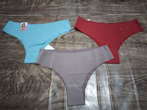 Três Calcinhas sem Costura Lingerie Feminina Novo enjoei