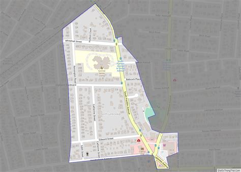 Map of North Lynbrook CDP - Thong Thai Real