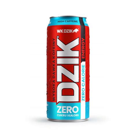 wk dzik energy drink  energetyk kofeina ml erlipl