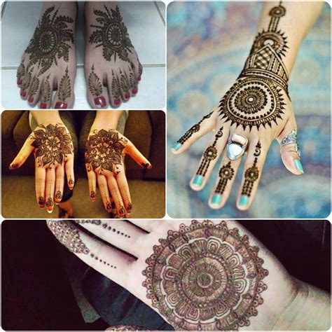 Best Round Tikki Mehndi Styles For Girls Hands 2016 2017 Stylo Planet