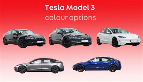 Tesla Model 3 Colours Which Options Are Worth It Autotrader