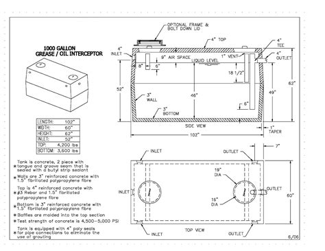 Grease Trap Design Drawings Design Talk