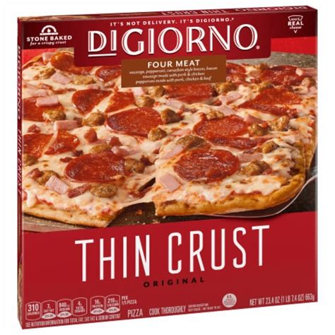 Digiorno Original Thin Crust Four Meat Frozen Pizza 234 Oz Pick ‘n Save