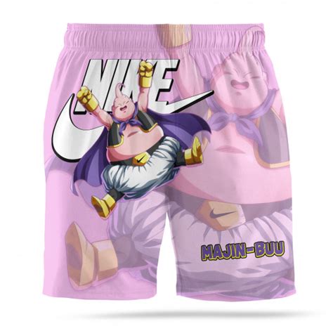 T For Anime Lover Majin Buu Dragon Ball Fan Pink Shorts For Men Ministshop