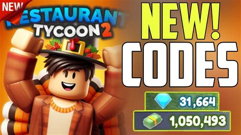 ⚠️new Update⚠️restaurant Tycoon 2 Roblox Codes 2023 Restaurant Tycoon