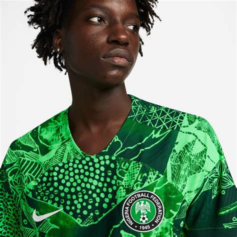 Maillot Domicile Authentique Coupe Du Monde Nigeria Quipes