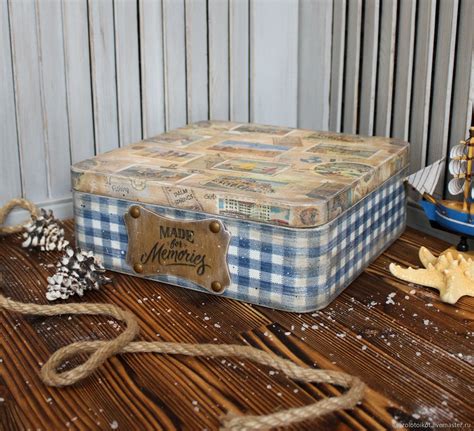 Шкатулка "Воспоминания о лете" в интернет-магазине на Ярмарке Мастеров ...