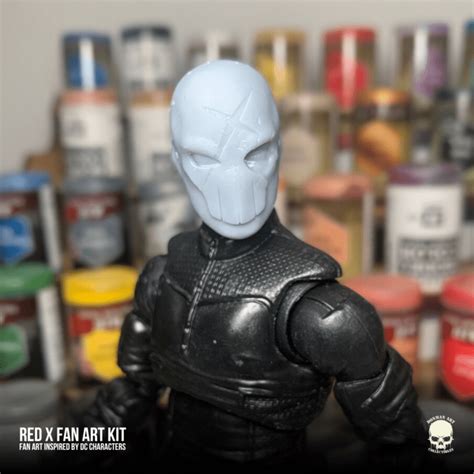 Red X fan art KIT 3D Printable Sculpt For Action Figures - DONMAN ART