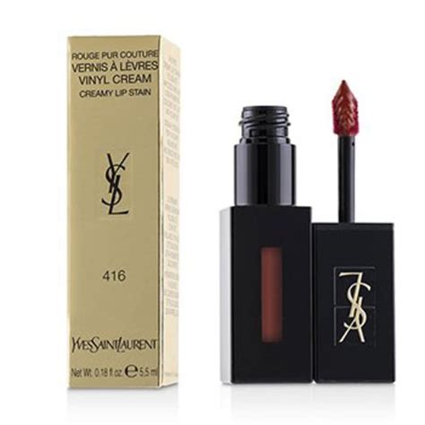 Yves Saint Laurent 416 Psychedelic Chili Vinyl Cream Lip Stain 0 18 Oz