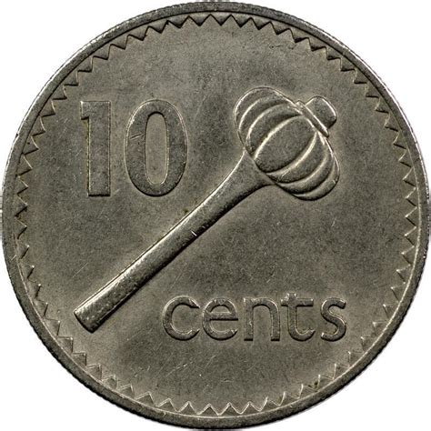 Ten Cents Old, Coin Type from Fiji - Online Coin Club