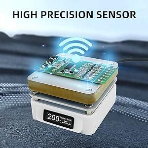 Sequre Electric Soldering Hot Plate V W Oled Mini Preheat Soldering Station Timed Heating