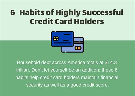 [Infographic] 6 Habits of Highly Successful Credit Card Holders