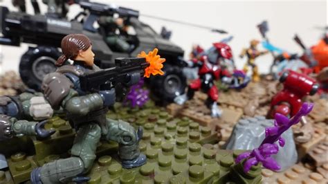 Halo Infinite Diorama Halo Mega Construx MOC Diorama YouTube