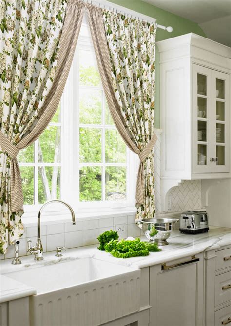 Кухонные шторы в стиле Прованс (80 фото) - фото - картинки и рисунки ...
