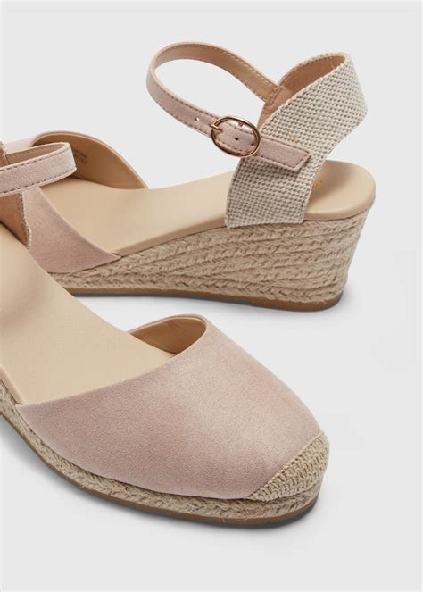 Nude Closed Toe Espadrilles Matalan
