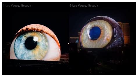 ASI ES LA IMPRESIONANTE ESFERA MSG EN LAS VEGAS EE UU VIDEO YouTube