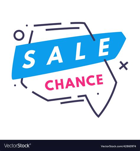 Hot Sale Badge And Promo Sticker Royalty Free Vector Image