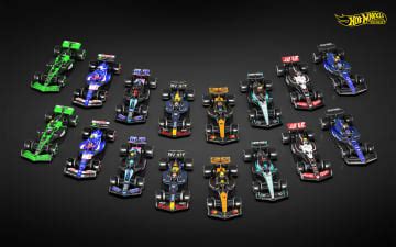 Asociación y productos Hot Wheels x Fórmula Mattel