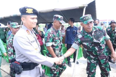 Kapolres Asahan Hadir Upacara Pembukaan TMMD Ke 115 TA 2022 LensaExpose