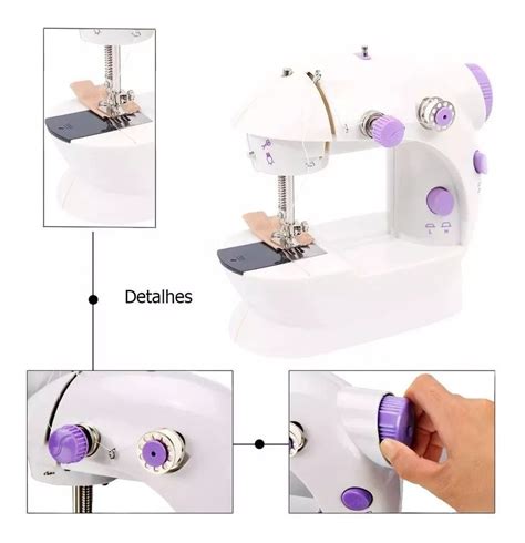 Maquina De Costura Simples - Mini Máquina De Costura Para Trabalhos Simples Portátil Importway 110 ...