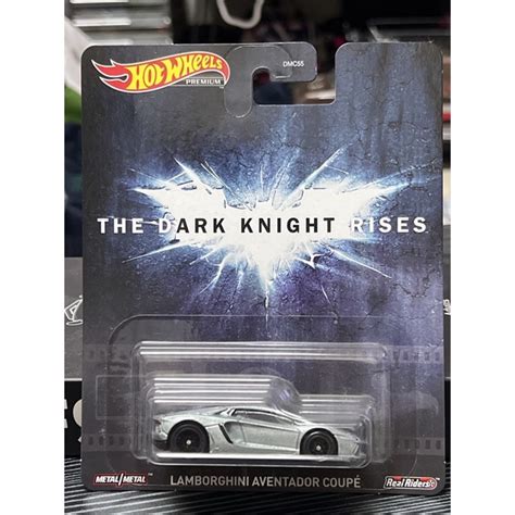 Hot wheels 風火輪 汽車文化 精裝卡 膠胎 藍寶堅尼 蝙蝠俠 大牛 AVENTADOR 蝦皮購物