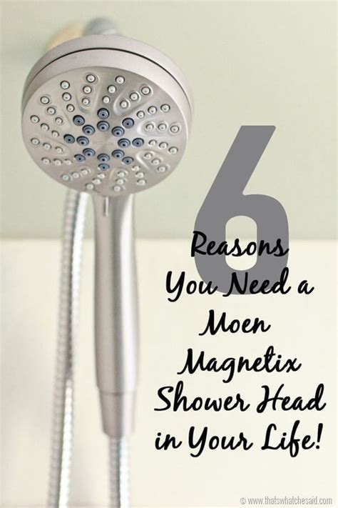 Moen Magnetix Shower Head Replacement Parts