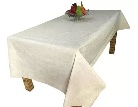 Toalha De Mesa Térmica Floral Nude Dourado 2 20x1 40 Mts Nude Dourado Flores Em Relevo