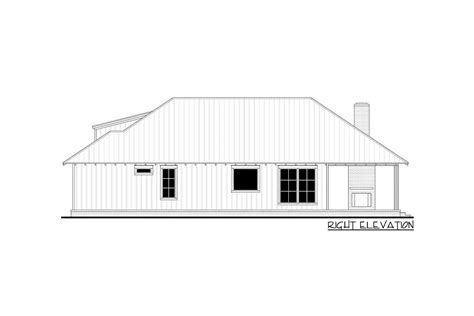 3-Bedroom Lake House Plan with Large Covered Porches - 51919HZ | Architectural Designs - House Plans