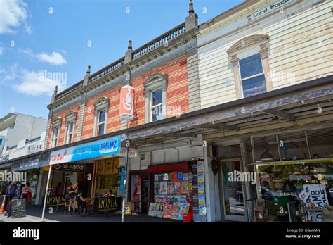 Ponsonby Road Auckland New Zealand Stock Photo Alamy