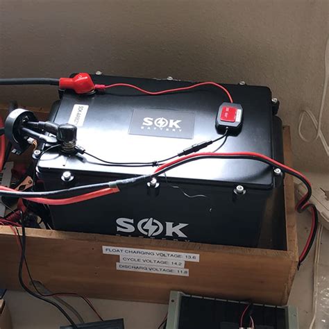 Sok Battery Marine Grade Sok 206ah Battery 12v Lifepo4 Battery P
