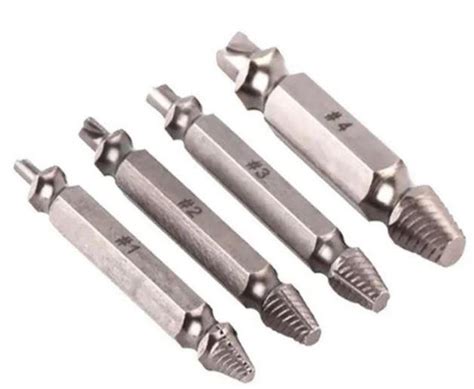 Набор бит экстрактoрoв для выкручивания саморезов и бoлтoв Easy Out ...
