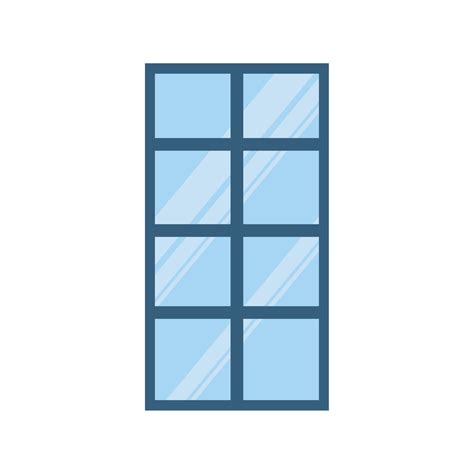 Window House Glass 11264446 Vector Art At Vecteezy