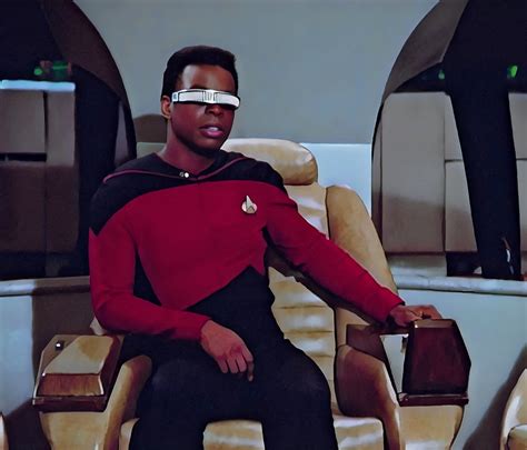 Lieutenant Geordi La Forge Levar Burton Wasfi Akab Flickr