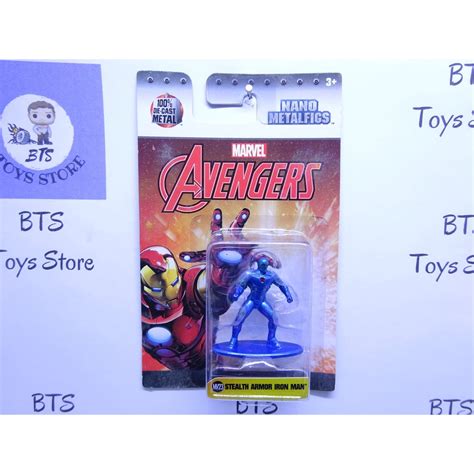 Jual Jada Nano Metalfigs Marvel Avengers Stealth Armor Iron Man Mv