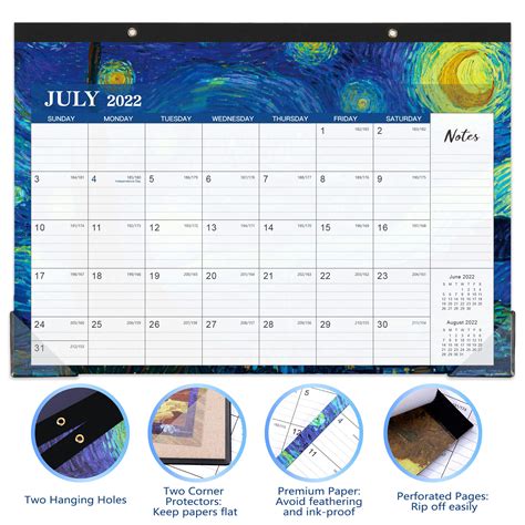 Desk Calendar Desk Calendar Cover Months Large