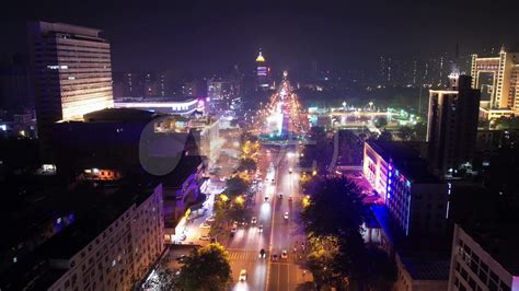 莱芜夜景航拍延时3840x2160高清视频素材下载编号6455441实拍视频光厂vj师网