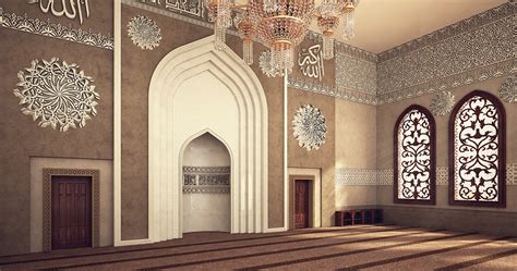 El Rayan Mosque Interior Design :: Behance