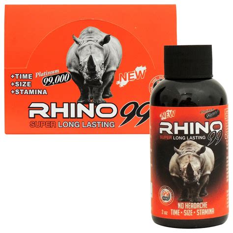 Ss 80 Rhino Platinum 99k Male Sexual Performance Enhancement Drink