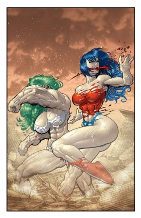 Superhero Catfights Female Wrestling Combat Luscious Hentai Manga Porn