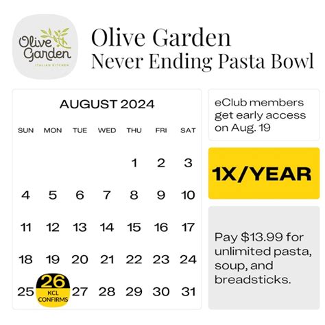 Olive Garden Endless Pasta Card 2024 Coupon Pippa Jerrilee