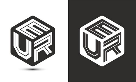 Premium Vector Eur Letter Logo Design With Illustrator Cube Logo