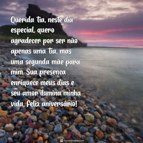 Texto De Aniversário Para Tia De Fazer Chorar - Mensagens Emocionantes de Aniversário para Tia: Textos que Tocam o ...