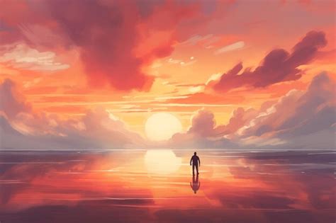Premium Photo Sky Serenity