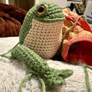 Crochet Pattern Frog Toad Pdf Amigurumi Tutorial Cute Froggy Amigurumi